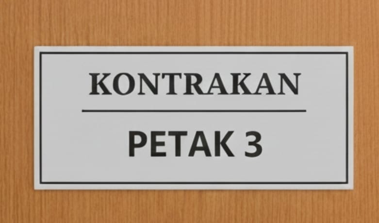 Kontrakan petak 3 